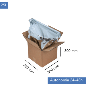 Box isotermico 25 L – 24/48 ore
