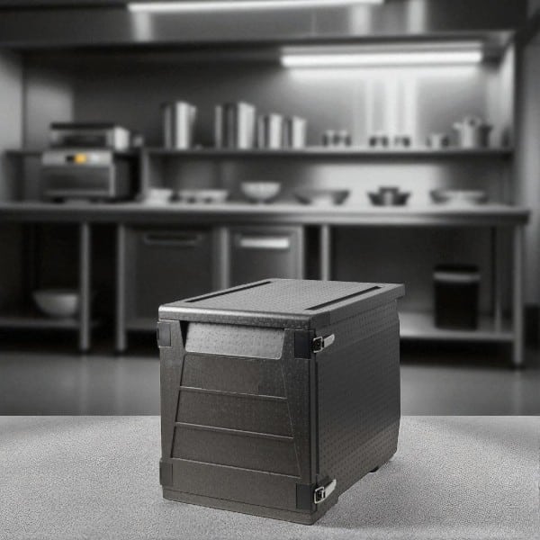 Contenitore isotermico DistriFresh da 146 litri in cucina